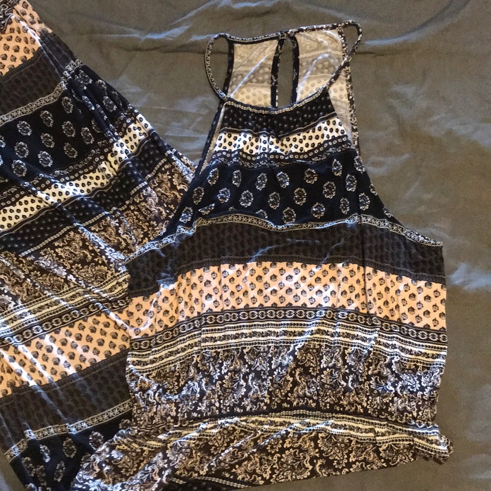 American Eagle patterned maxi dress